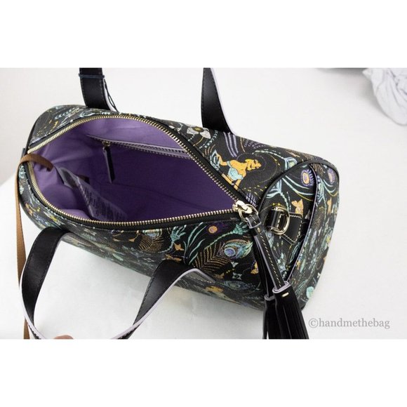 NEW Dooney & Bourke Aladdin 30th Anniversary Jasmine Satchel Bag Coated Cotton - Picture 7 of 16